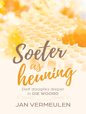 cover image of Soeter as heuning